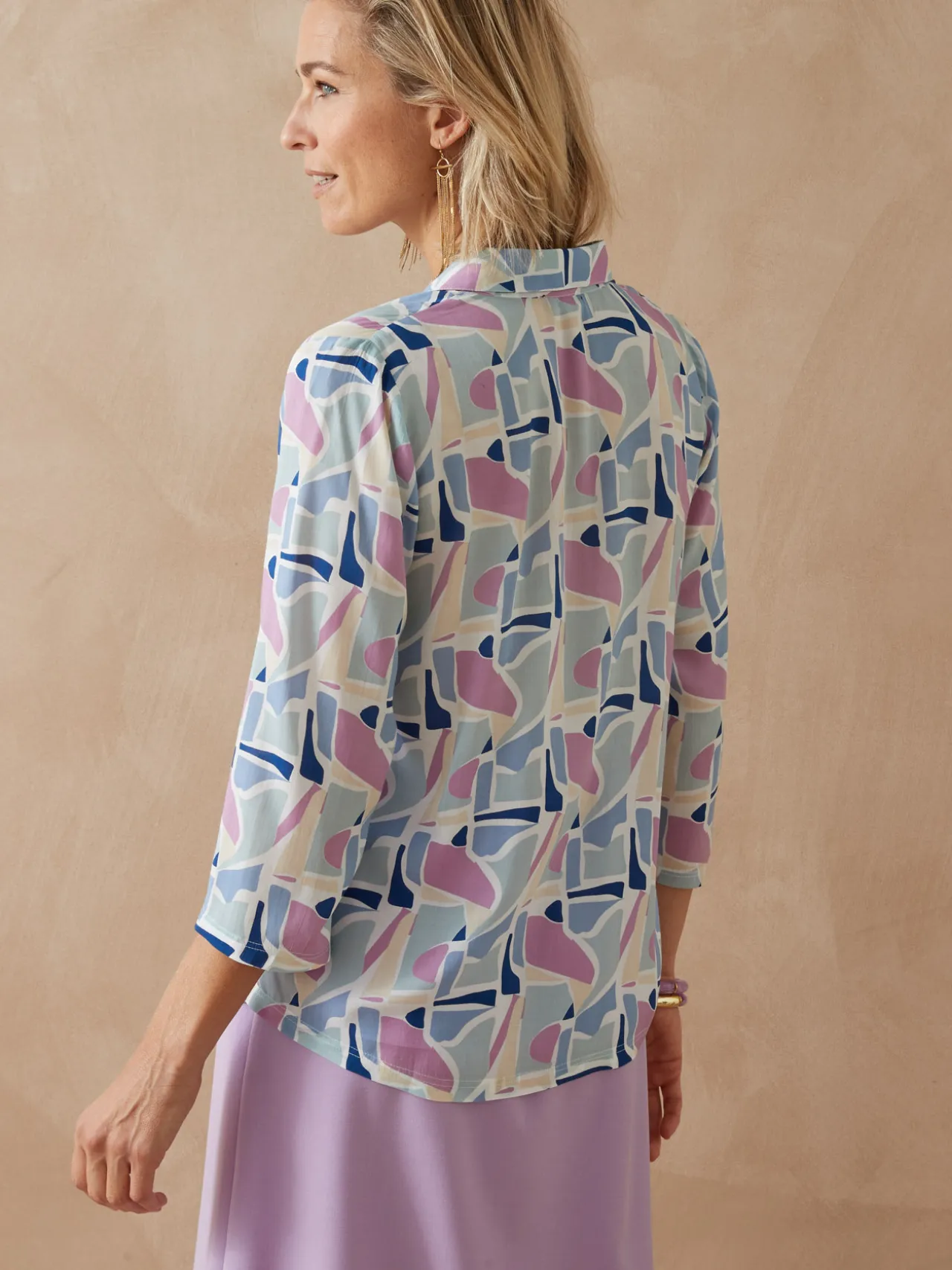 Chemisier manches 3/4