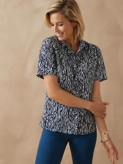 Chemisier manches courtes