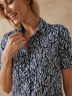 Chemisier manches courtes