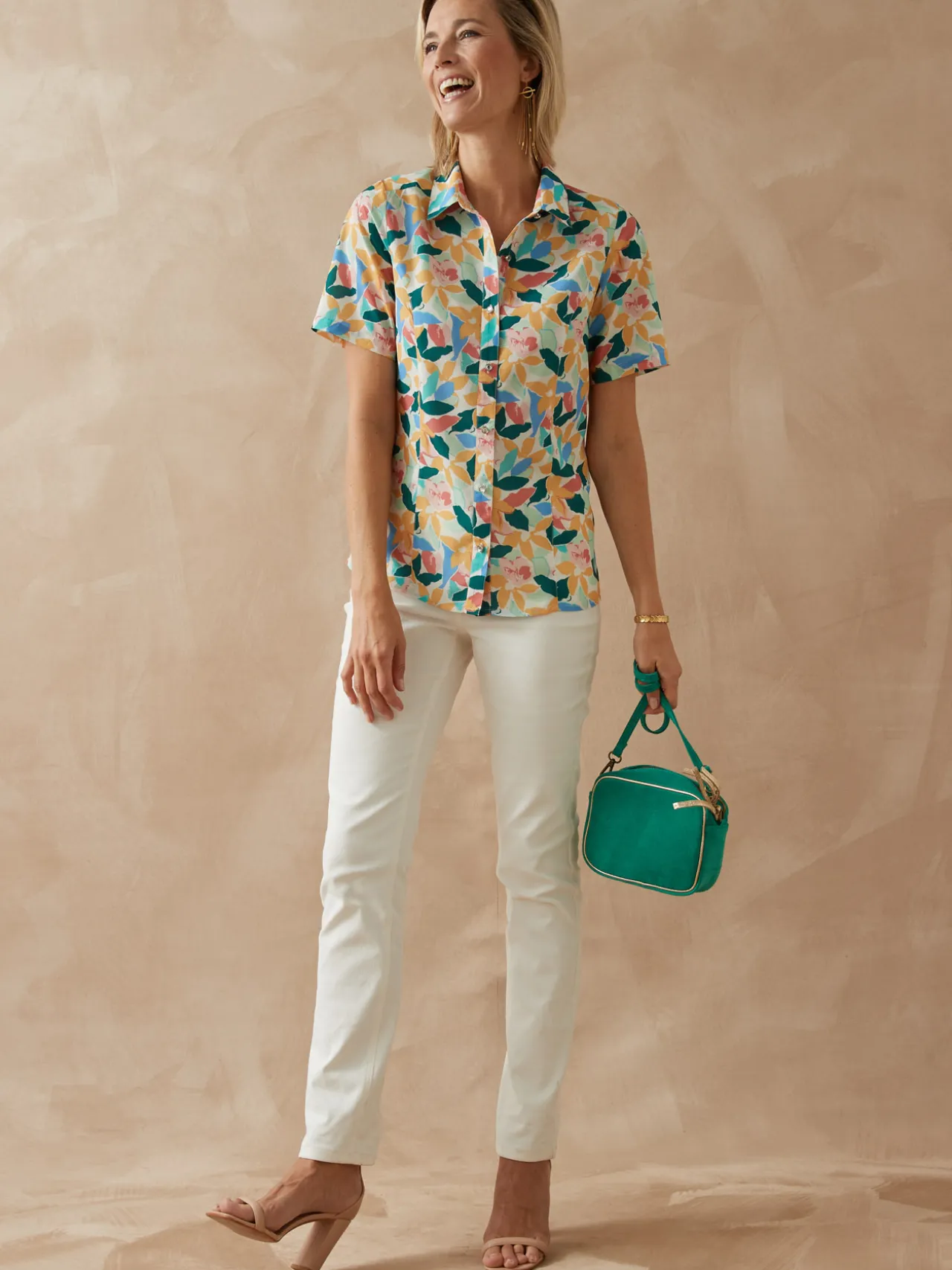 Chemisier manches courtes