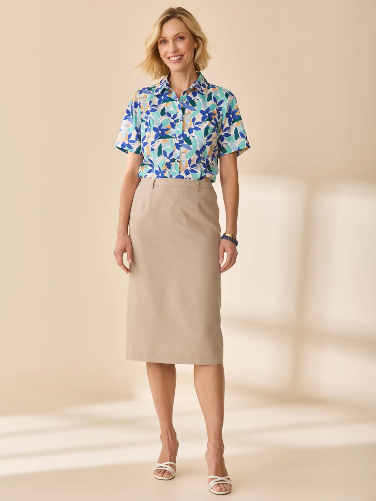 Chemisier manches courtes