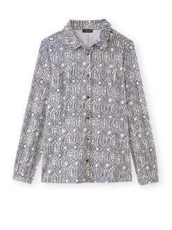 Chemisier manches longues en maille