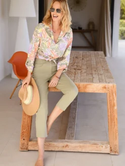 Chemisier manches retroussables