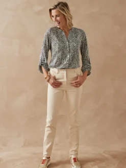 Chemisier tunique à petits plis