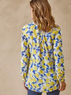 Chemisier tunique à petits plis