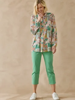 Chemisier tunique en maille fluide