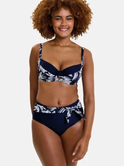 Culotte de bain taille haute