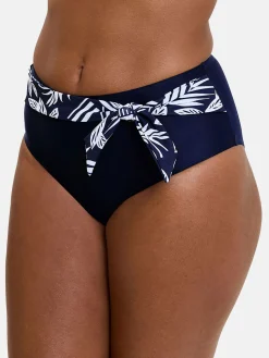 Culotte de bain taille haute