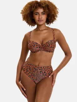 Culotte de bain taille haute