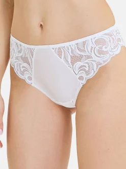 Culotte dentelle et microfibre