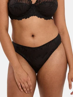 Culotte microfibre et broderie Narcisse