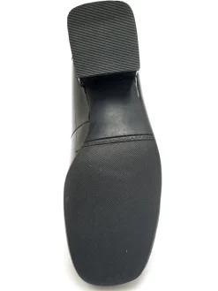 Décolletés cuir verni talon bloc