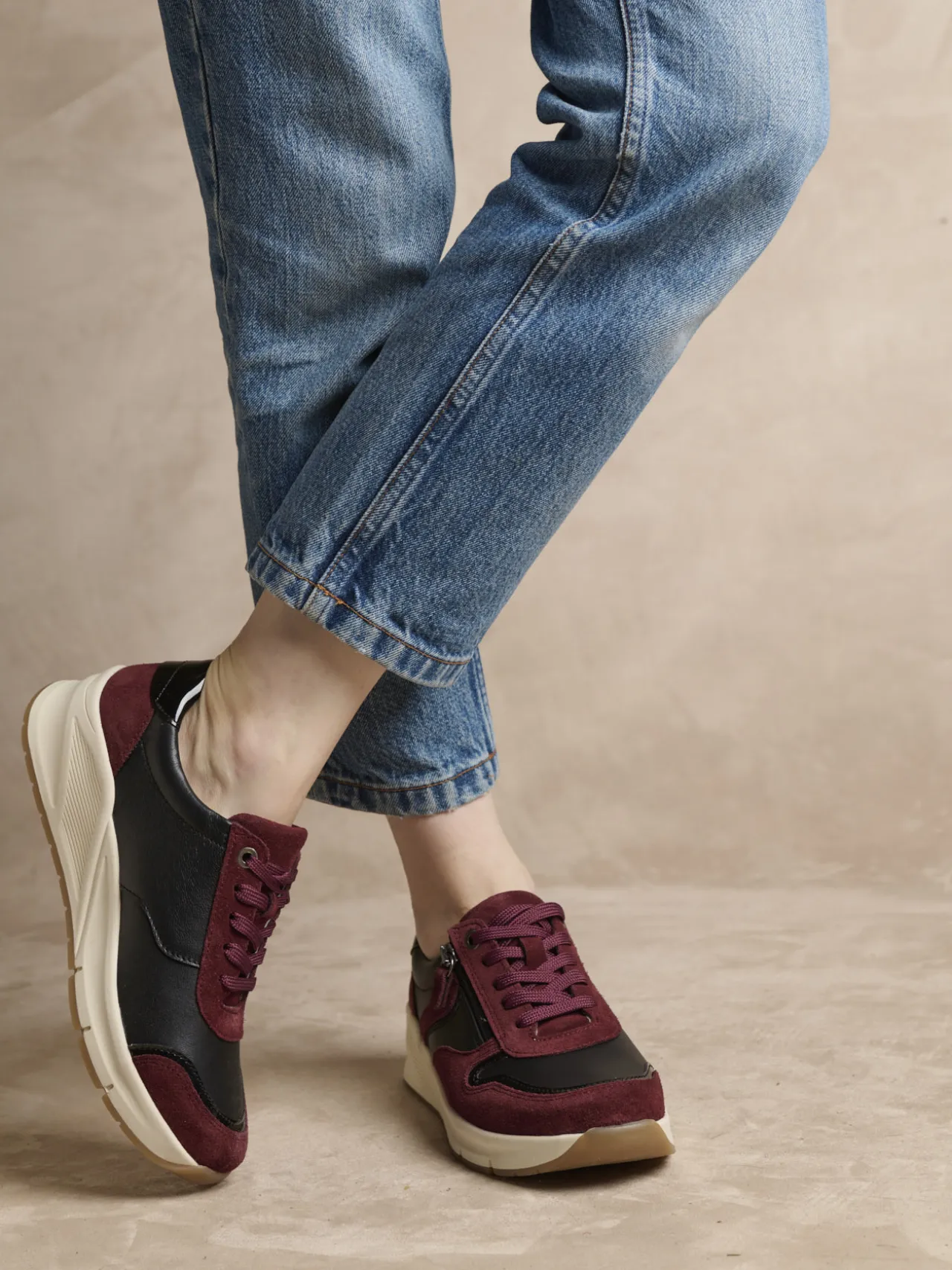 Derbies à aérosemelle amovible