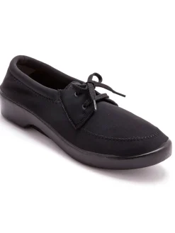 Derbies à lacets en maille extensible