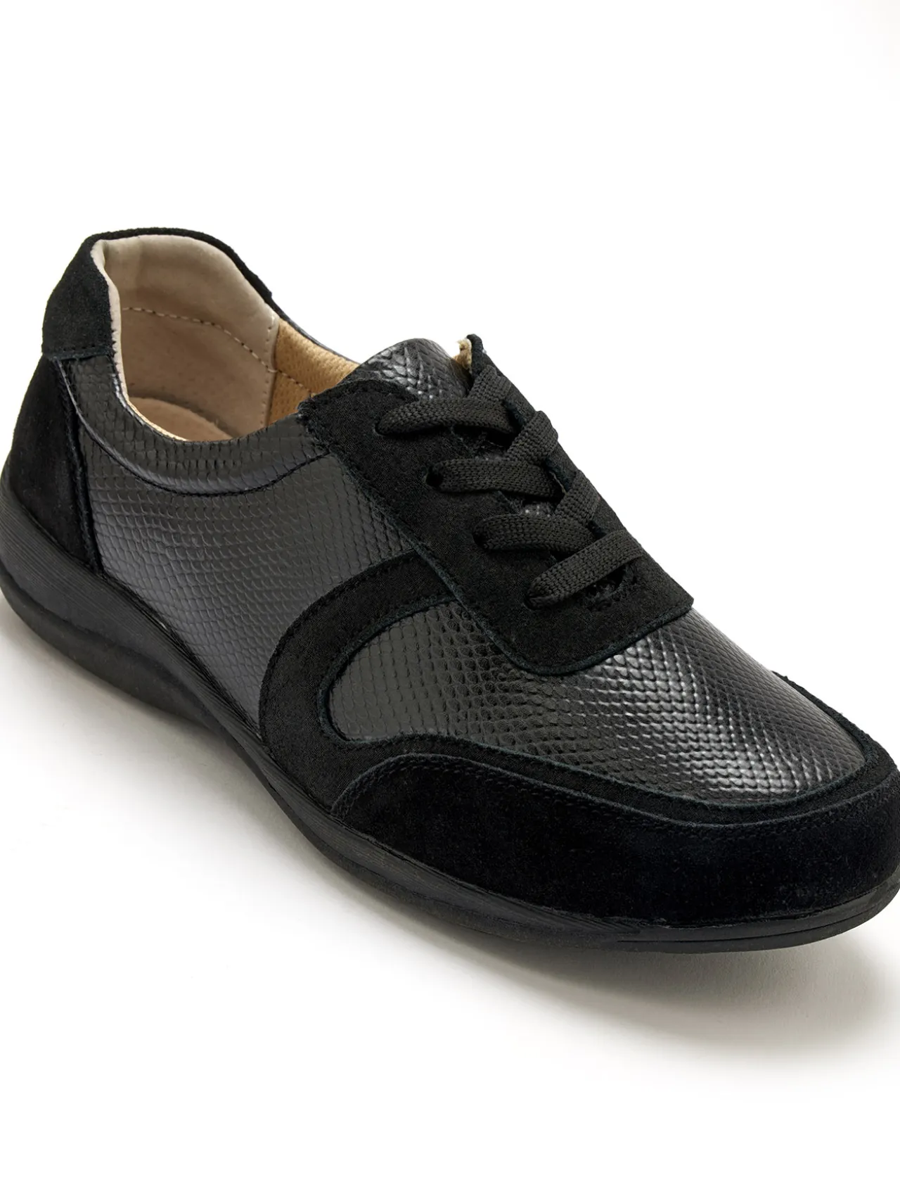 Derbies à lacets semelle amovible