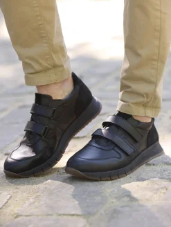 Derbies à scratchs aérosemelle amovible