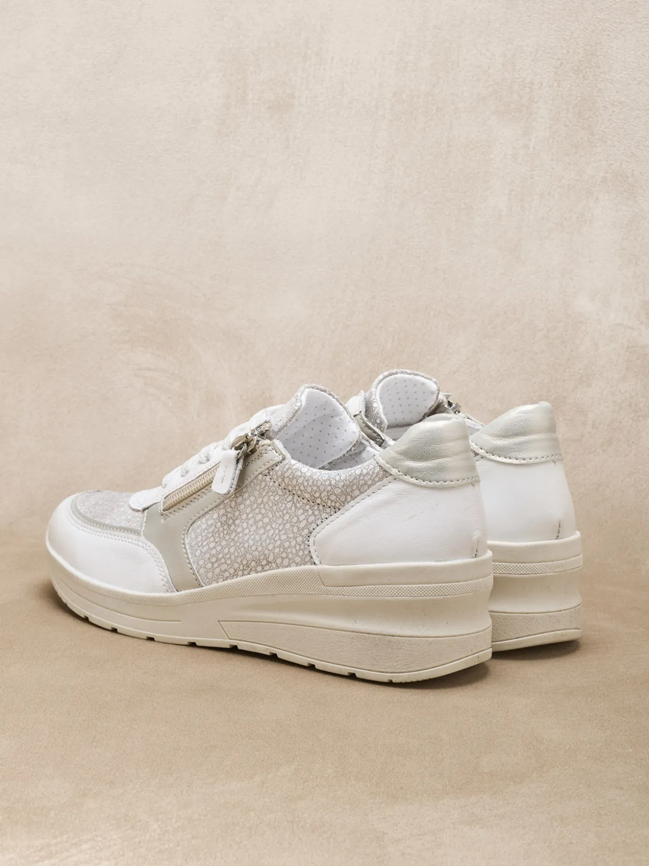 Derbies avec zip et lacets