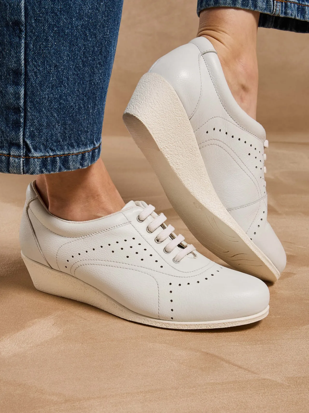 Derbies cuir à lacets