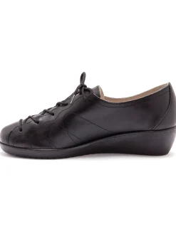 Derbies cuir à lacets extra larges