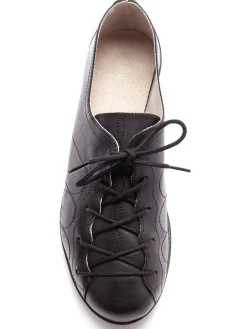 Derbies cuir à lacets extra larges