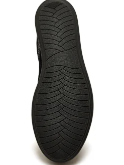 Derbies cuir détails imitation reptile