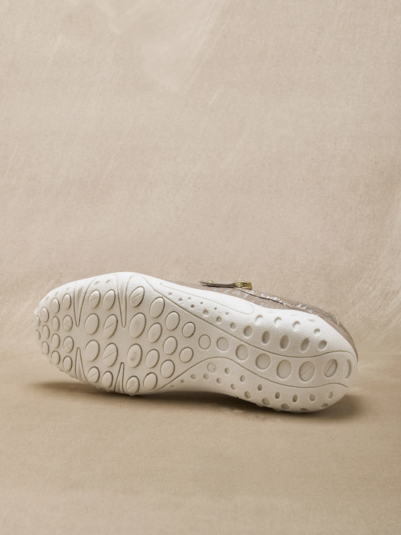 Derbies cuir motifs brillants