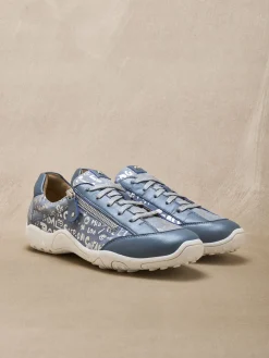 Derbies cuir motifs brillants