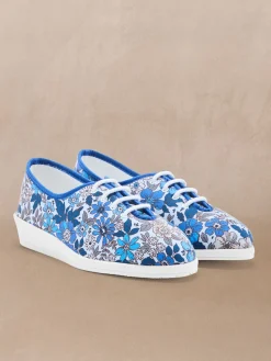 Derbies en toile intérieur éponge