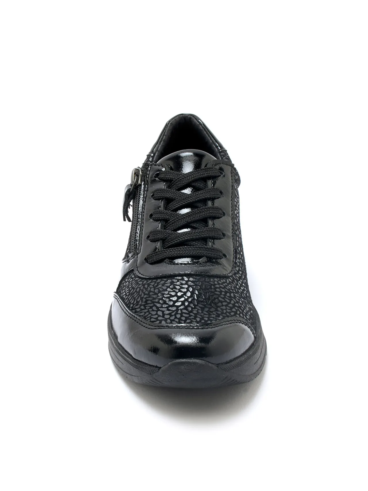 Derbies zip côté et lacets