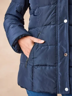 Doudoune à capuche amovible