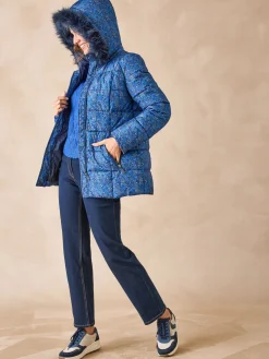 Doudoune à capuche amovible