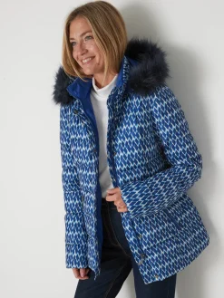 Doudoune à capuche amovible