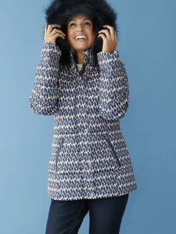 Doudoune à capuche amovible