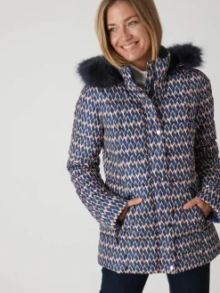 Doudoune à capuche amovible