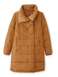 Doudoune matelassée col montant