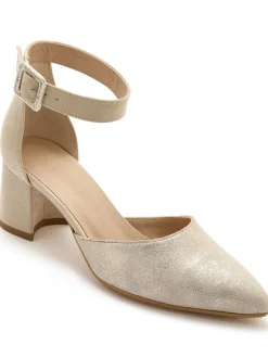 Escarpins avec bride cheville