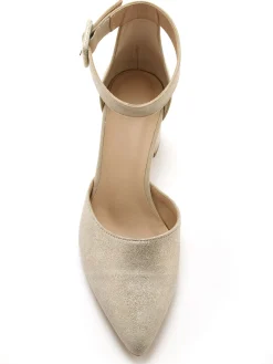 Escarpins avec bride cheville