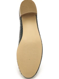 Escarpins tressés à aérosemelle