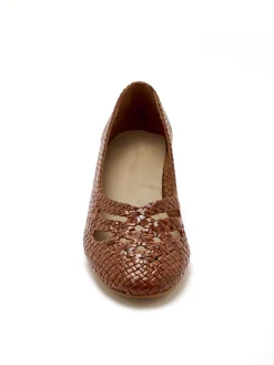 Escarpins tressés à aérosemelle