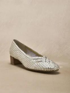 Escarpins tressés à aérosemelle