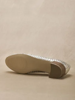 Escarpins tressés à aérosemelle