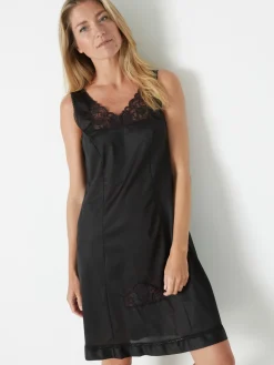 Fond de robe maille satinée 90 cm