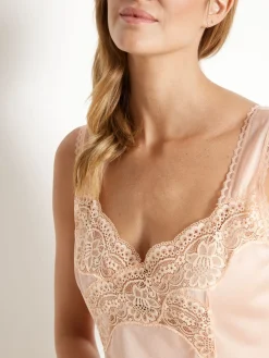 Fond de robe satiné longueur 105cm