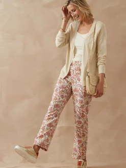 Gilet ajouré bord à bord