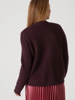 Gilet avec laine et mohair