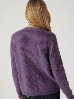 Gilet avec laine et mohair