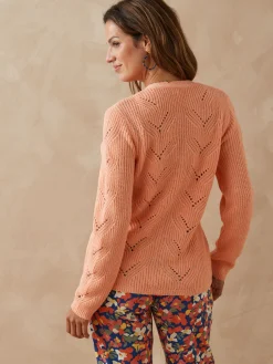 Gilet en côtes perlées