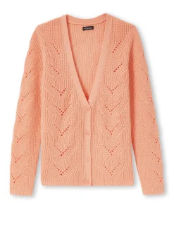 Gilet en côtes perlées