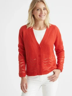 Gilet long encolure V