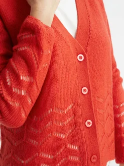 Gilet long encolure V